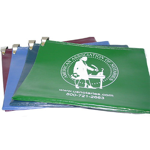 Illinois Notary Supplies Locking Zipper Bag (11 x 7 inches)