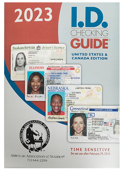 Notary ID Checking Guide 2023 Edition for Illinois Notaries