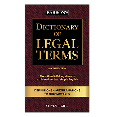 Dictionary of Legal Terms for Illinois Notaries