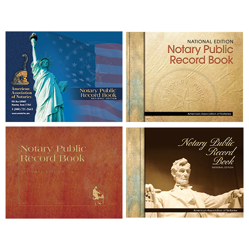 Perfectly Bound Illinois Notary Record Book (Journal) - 576 entries with thumbprint space Perfectly Bound Notary Record Book (with thumbprint space)