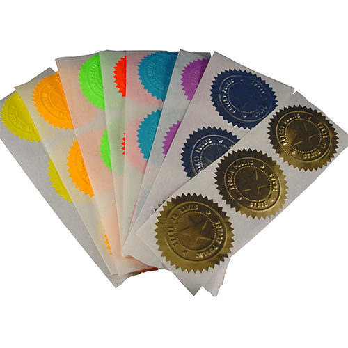 Self-adhesive Illinois Foil Notary Seals