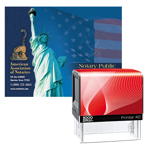 Illinois Notary Supplies Value Package II Notary Supplies Value Package (All States) - Includes Microban Anti-microbial Stamp