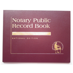 This is our top-of-the-line Illinois notary record book. This attractive book features a contemporary leatherette cover with gold-embossed text finish. Perfectly bound and chronologically numbered so that you can easily detect if the record is ever tampered with. Accommodates over 728 entries (104 pages). Includes complete step-by-step instructions. Meets or exceeds Illinois state requirements for proper notarial record keeping.